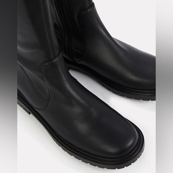 STAUD Black Over the Knee Boots - Picture 6 of 7